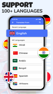 اسکرین شات 5 برنامه Translate Photo - Voice & Text