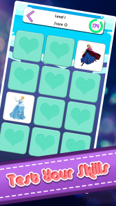 اسکرین شات 5 بازی Princess Memory Card Game