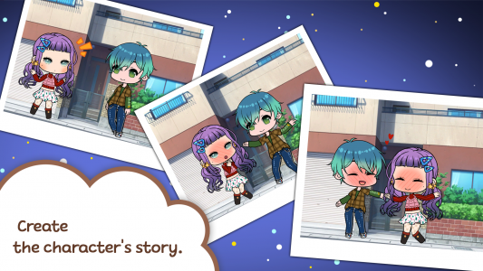 اسکرین شات 3 بازی Character Life: Cute Dress up