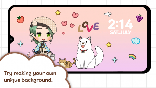 اسکرین شات 8 بازی Character Life: Cute Dress up