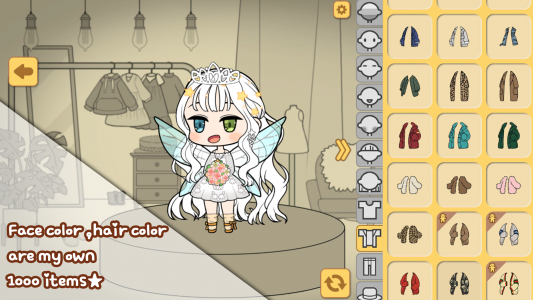 اسکرین شات 1 بازی Character Maker: Dress-up Game