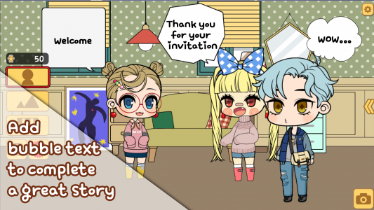 اسکرین شات 3 بازی Character Maker: Dress-up Game