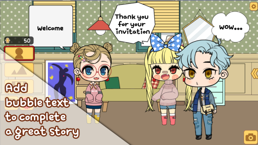 اسکرین شات 3 بازی Character Maker: Dress-up Game