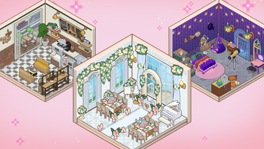 اسکرین شات 3 بازی Sweet My Home: Decor & Dressup