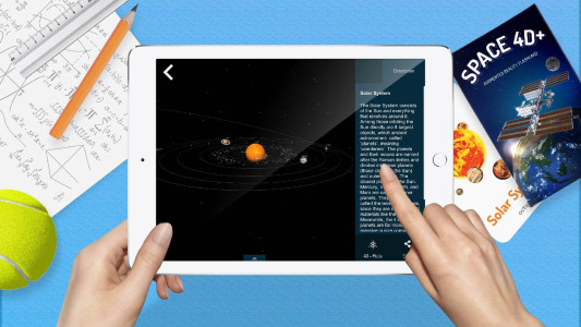 اسکرین شات 1 برنامه Space 4D+