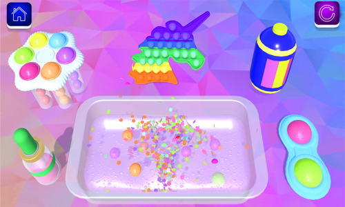 اسکرین شات 1 بازی Fidget Slime Kit! Sensory Play