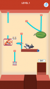 اسکرین شات بازی Rescue Kitten - Rope Puzzle 6