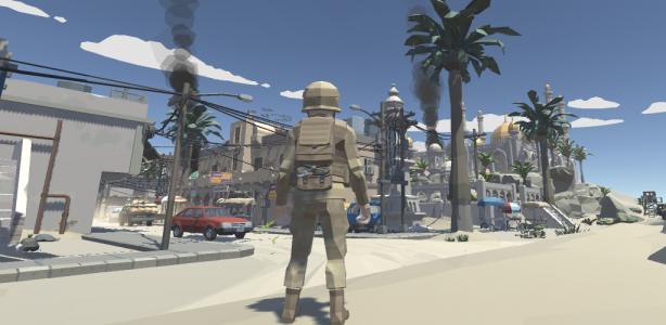 اسکرین شات بازی Dude Theft Military Open World 3