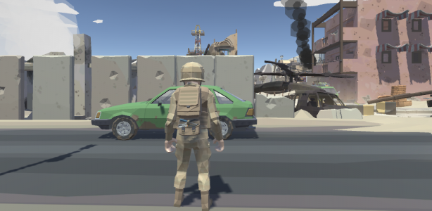 اسکرین شات بازی Dude Theft Military Open World 2