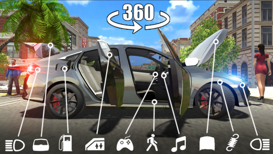 اسکرین شات بازی Car Simulator Civic 2