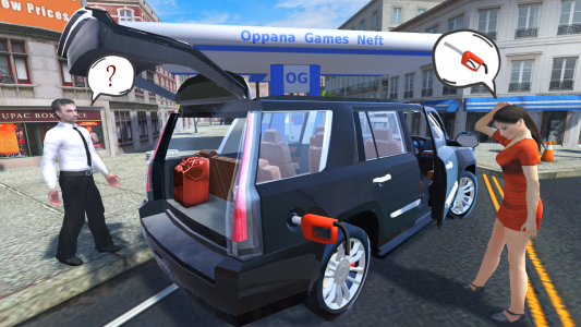 اسکرین شات بازی Car Simulator Escalade Driving 2