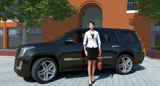 اسکرین شات 7 بازی Car Simulator Escalade Driving