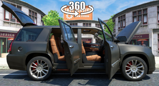 اسکرین شات 1 بازی Car Simulator Escalade Driving