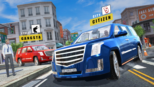 اسکرین شات بازی Car Simulator Escalade Driving 3