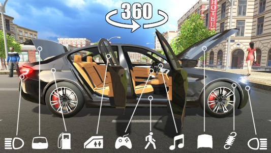 اسکرین شات بازی Car Simulator M5 1