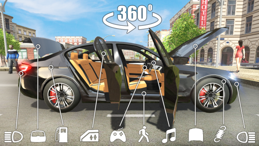 اسکرین شات 1 بازی Car Simulator M5