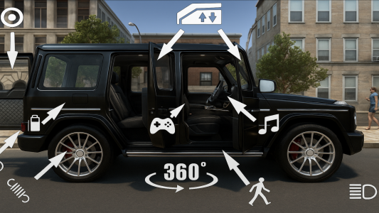 اسکرین شات 2 بازی Offroad G-Class