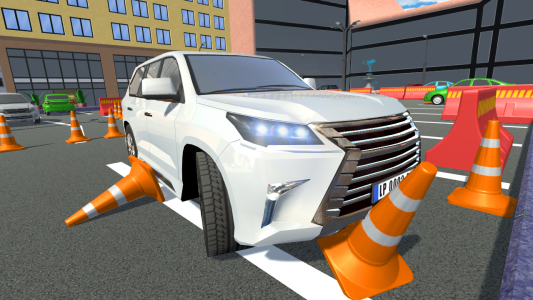 اسکرین شات بازی Luxury Car Parking 1