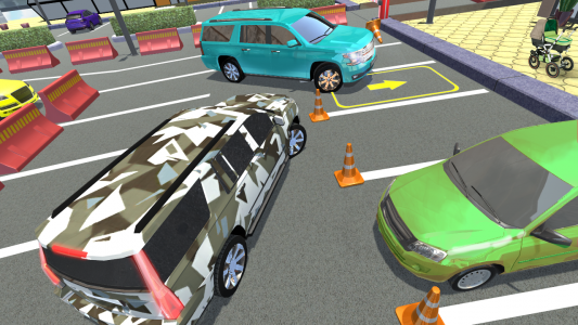 اسکرین شات بازی Luxury Car Parking 2