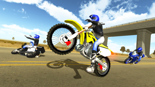 اسکرین شات بازی Moto Extreme 3D 2