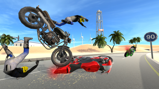 اسکرین شات بازی Moto Extreme 3D 1