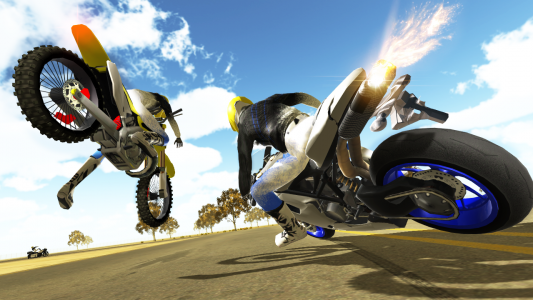 اسکرین شات بازی Moto Extreme 3D 3