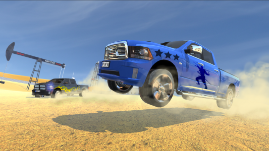 اسکرین شات بازی Offroad Pickup Truck R 1
