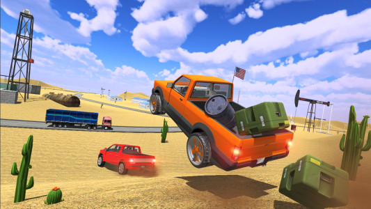 اسکرین شات 2 بازی Offroad Pickup Truck Simulator