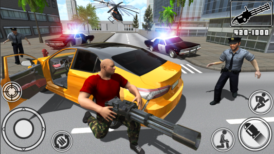 اسکرین شات بازی Real Gangster - Crime Game 1