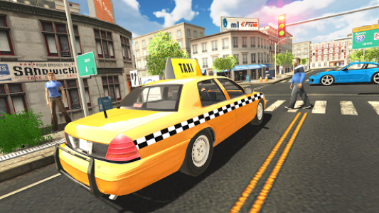 اسکرین شات بازی Real Taxi Simulator 4