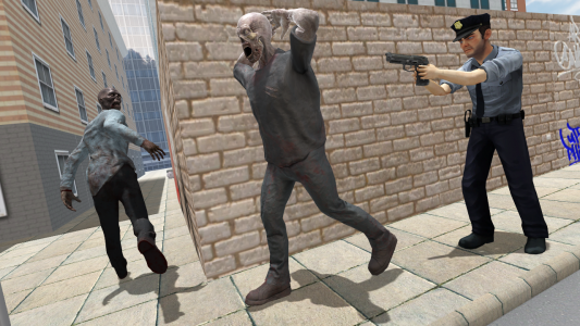 اسکرین شات بازی Police vs Zombie - Action game 5