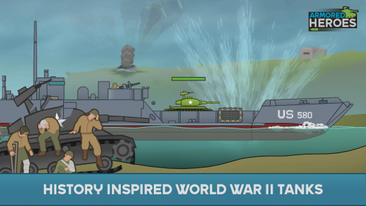 اسکرین شات 2 بازی Armored Heroes - Tank Wars