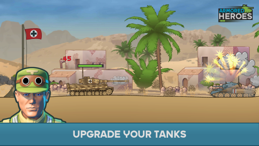 اسکرین شات 7 بازی Armored Heroes - Tank Wars