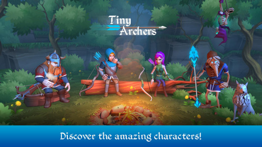 اسکرین شات بازی Tiny Archers 5