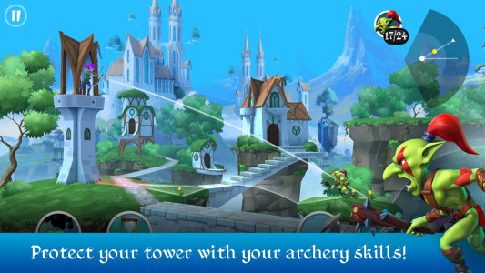 اسکرین شات 1 بازی Tiny Archers