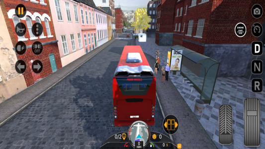 اسکرین شات بازی شبیه ساز رانندگی با اتوبوس 2023 | نسخه مود شده 4