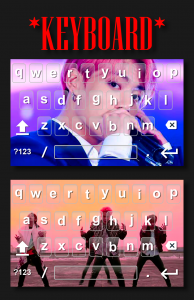 اسکرین شات برنامه Bts Keyboard Background 4