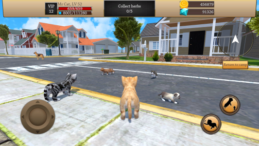 اسکرین شات 1 بازی Cat Simulator - Animal Life