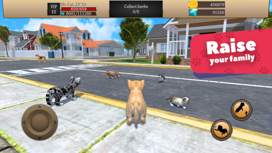 اسکرین شات 1 بازی Cat Simulator - Animal Life