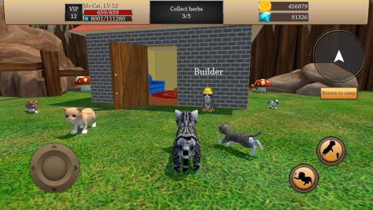 اسکرین شات 6 بازی Cat Simulator - Animal Life