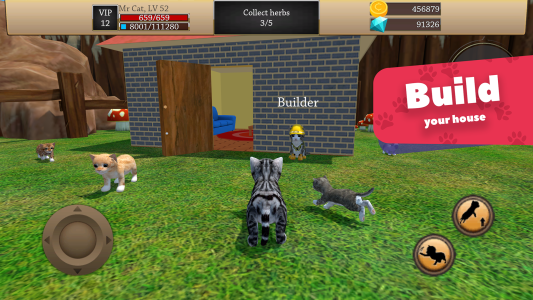 اسکرین شات 6 بازی Cat Simulator - Animal Life