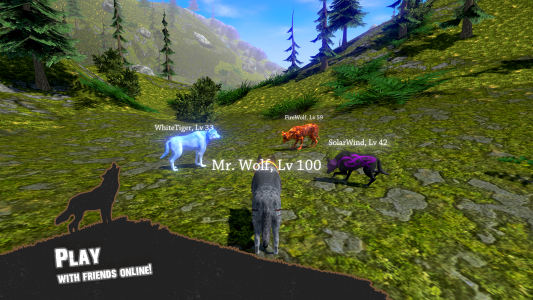 اسکرین شات بازی Wolf Simulator - Animal Games 4
