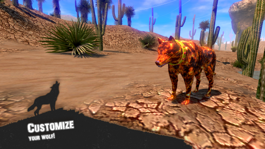 اسکرین شات بازی Wolf Simulator - Animal Games 3