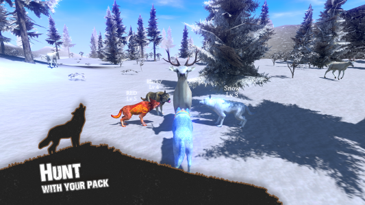 اسکرین شات بازی Wolf Simulator - Animal Games 2