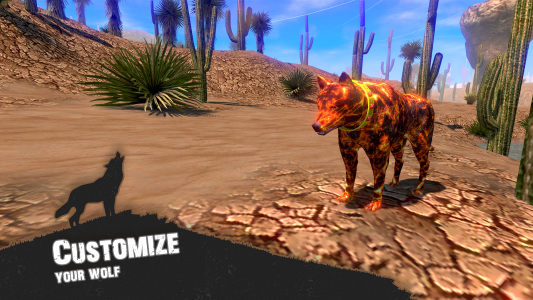 اسکرین شات بازی Wolf Simulator - Animal Games 2