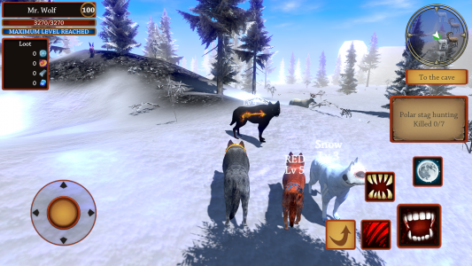 اسکرین شات بازی Wolf Simulator - Animal Games 6