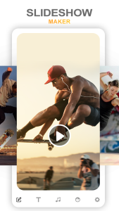 اسکرین شات 1 برنامه Photo Video Slideshow Music