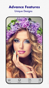اسکرین شات 6 برنامه Wedding Flower Crown Photo