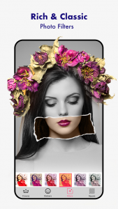 اسکرین شات 1 برنامه Wedding Flower Crown Photo