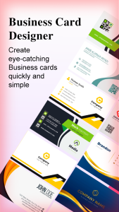 اسکرین شات 7 برنامه Digital Business Card Maker